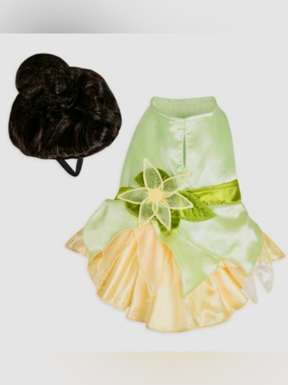 Disney Store Tails Princess Tiana Pet Dog Costume Sz XLarge Princess & The Frog